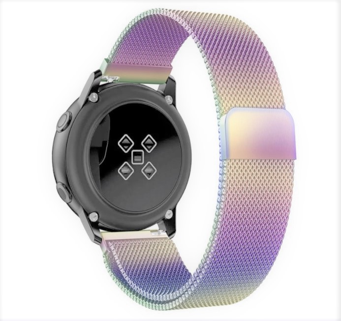 Ремінець BeWatch для Samsung Galaxy Watch 42 | Galaxy Watch 3 41mm міланська петля 20мм Хамелеон (1010269)