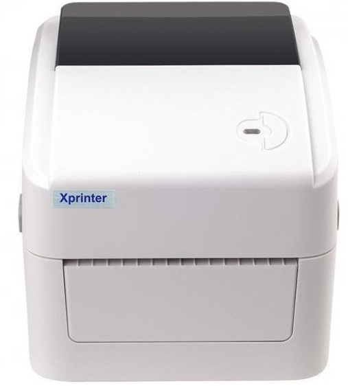 Термопринтер этикеток наклеек и чеков Xprinter XP-420B 108мм USB белый