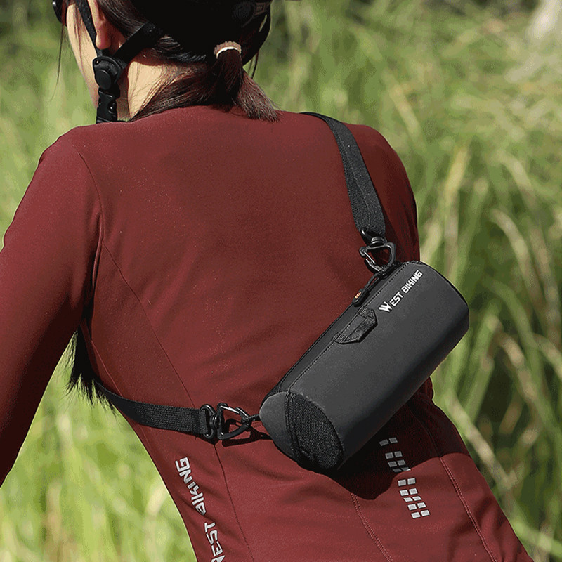 Сумка велосипедная West Biking YP0707361 Black 17,5х10 см 13357-85823