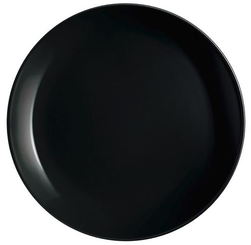 Тарелка Luminarc Diwali Black подставная круглая 25 см 0867P LUM