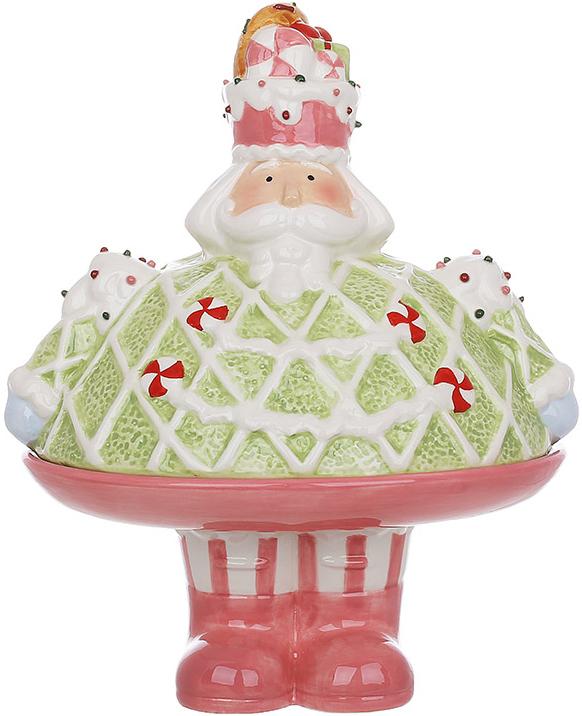 Емкость с крышкой BonaDi Marshmallow soldier для сладкого 21х17х26 см Разноцветный DP232115