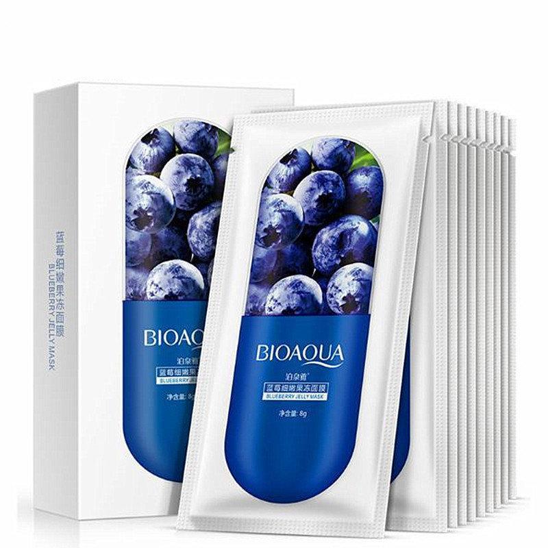 Маска для лица с черникой Bioaqua Blueberry Jelly Mask (hub_tuTC14752)