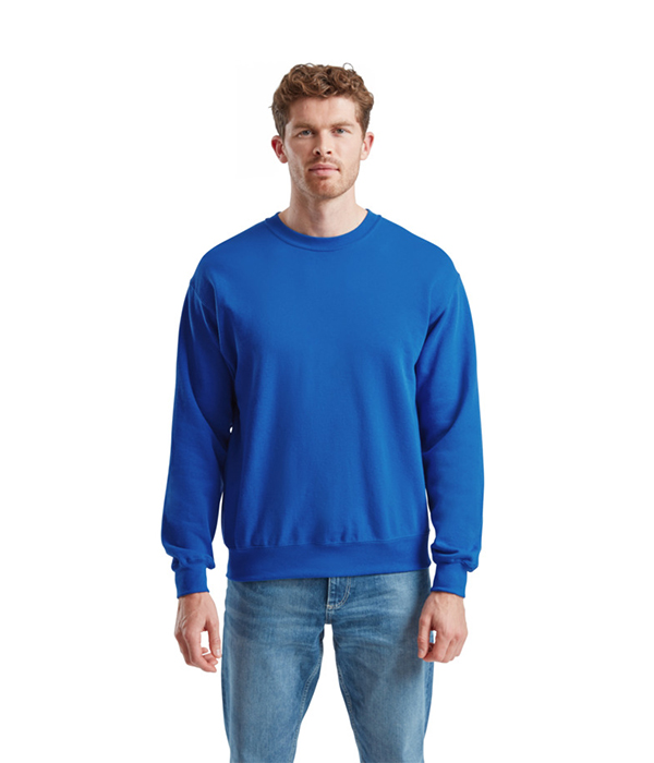Пуловер Fruit of the loom Classic set-in sweat L Синий (62-202-0)