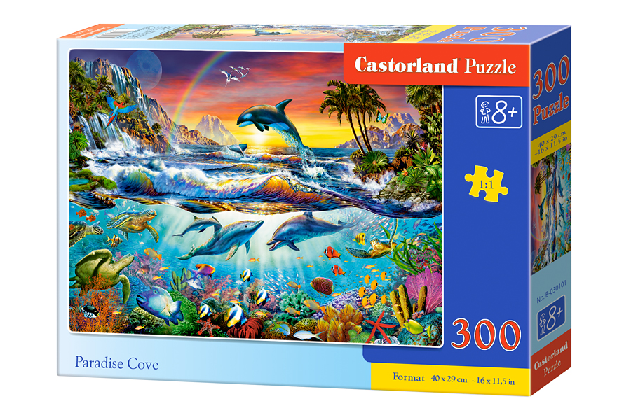 Пазли Castorland Тропічний рай 300 елементів (B-030101)