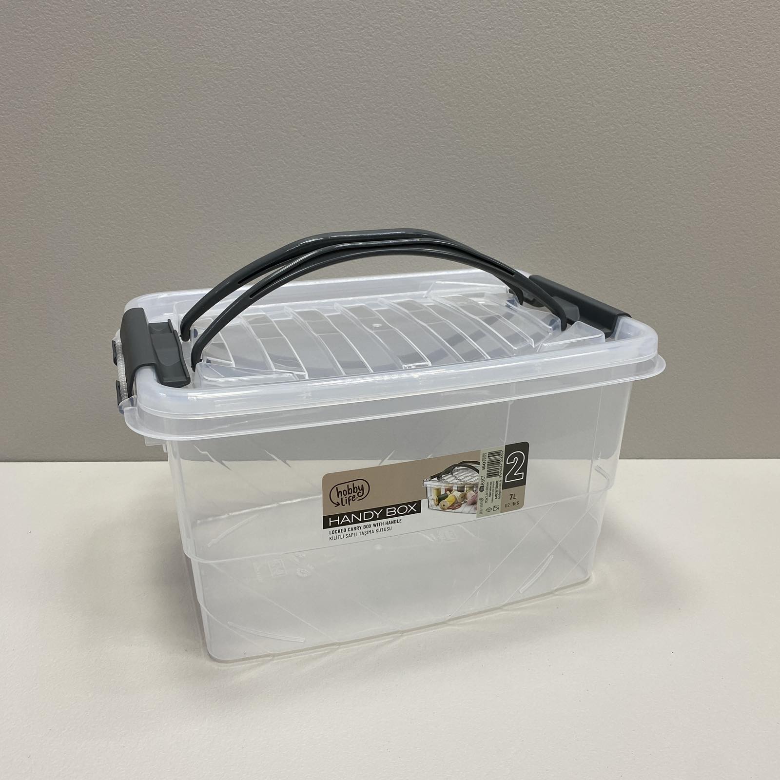 Контейнер с крышкой Handy Box 7 л 31.5х21.5х17.5 см Hobby Life 021166