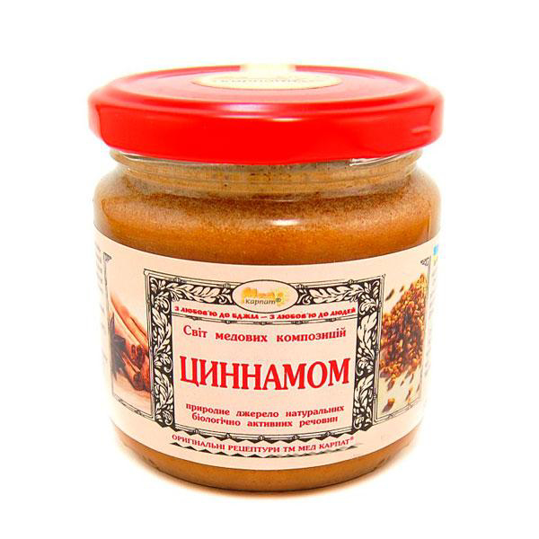 Цинамом Мед Карпат 220 г