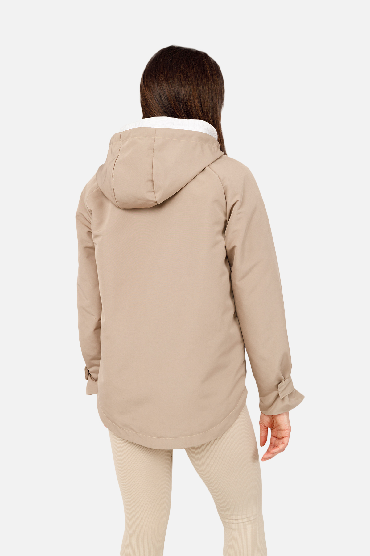 Женская ветровка Yuki XL Бежевый (ЦБ-00258986) (SKT001018247)