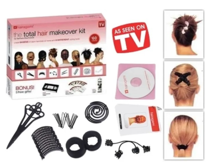 Шпильки в наборі Hairagami Total Hair Make Over Kit