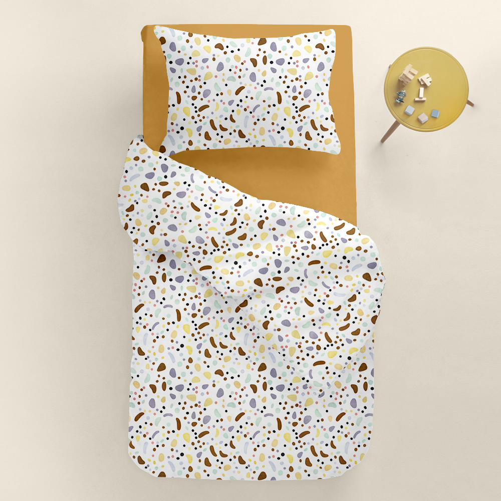 Дитяча наволочка COSAS COLORFUL STONES 40х60 см Різнокольоровий