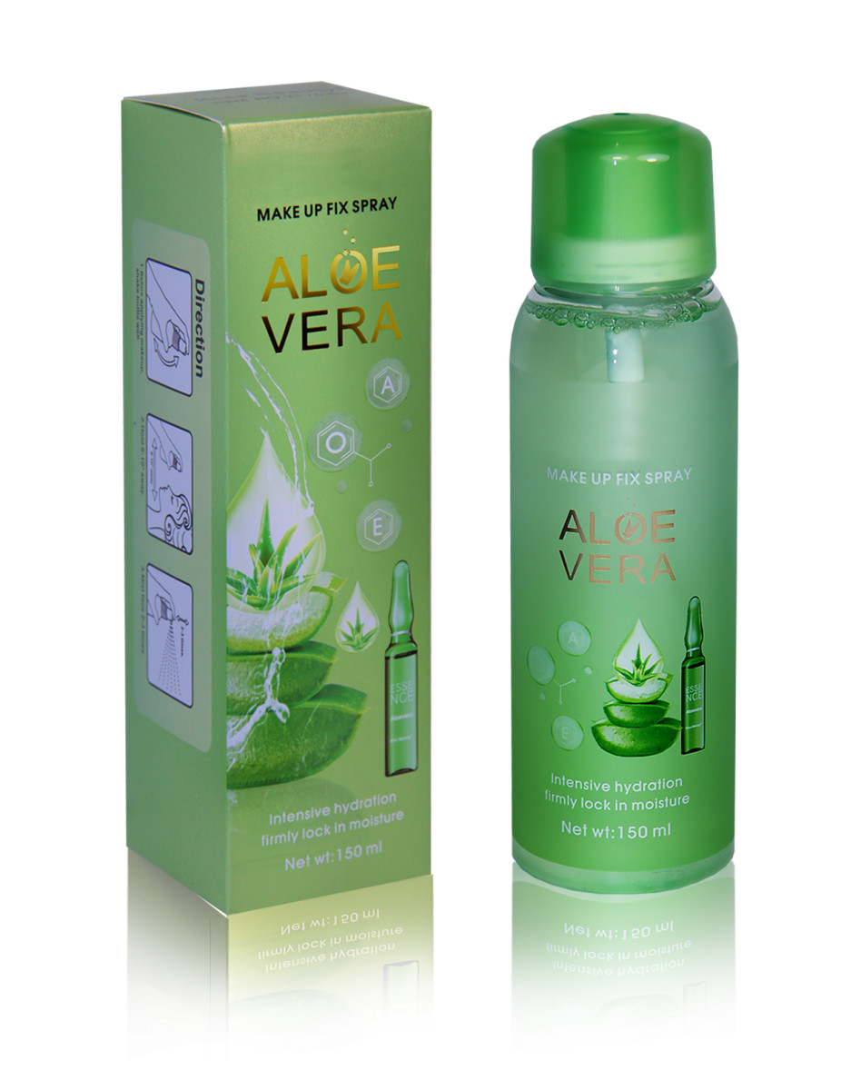 Фиксатор макияжа с экстрактом алоэ Make Up Fix Spray Aloe Vera 150 мл