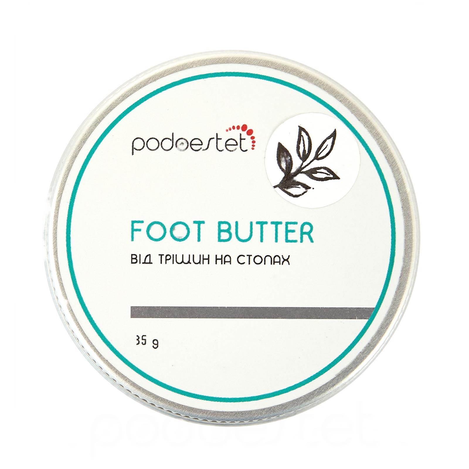 Батер від тріщин на стопах «Евкаліпт» Podoestet Foot butter 35 г