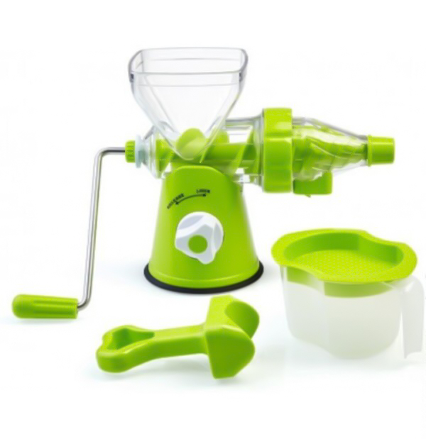 Соковитискач шнековий ручний з ситом для соку XPRO Juicer