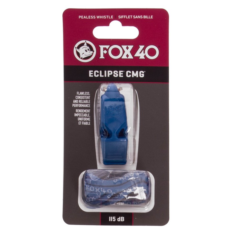 Свисток судейский пластиковый FOX40-ECLIPSE CMG Синий