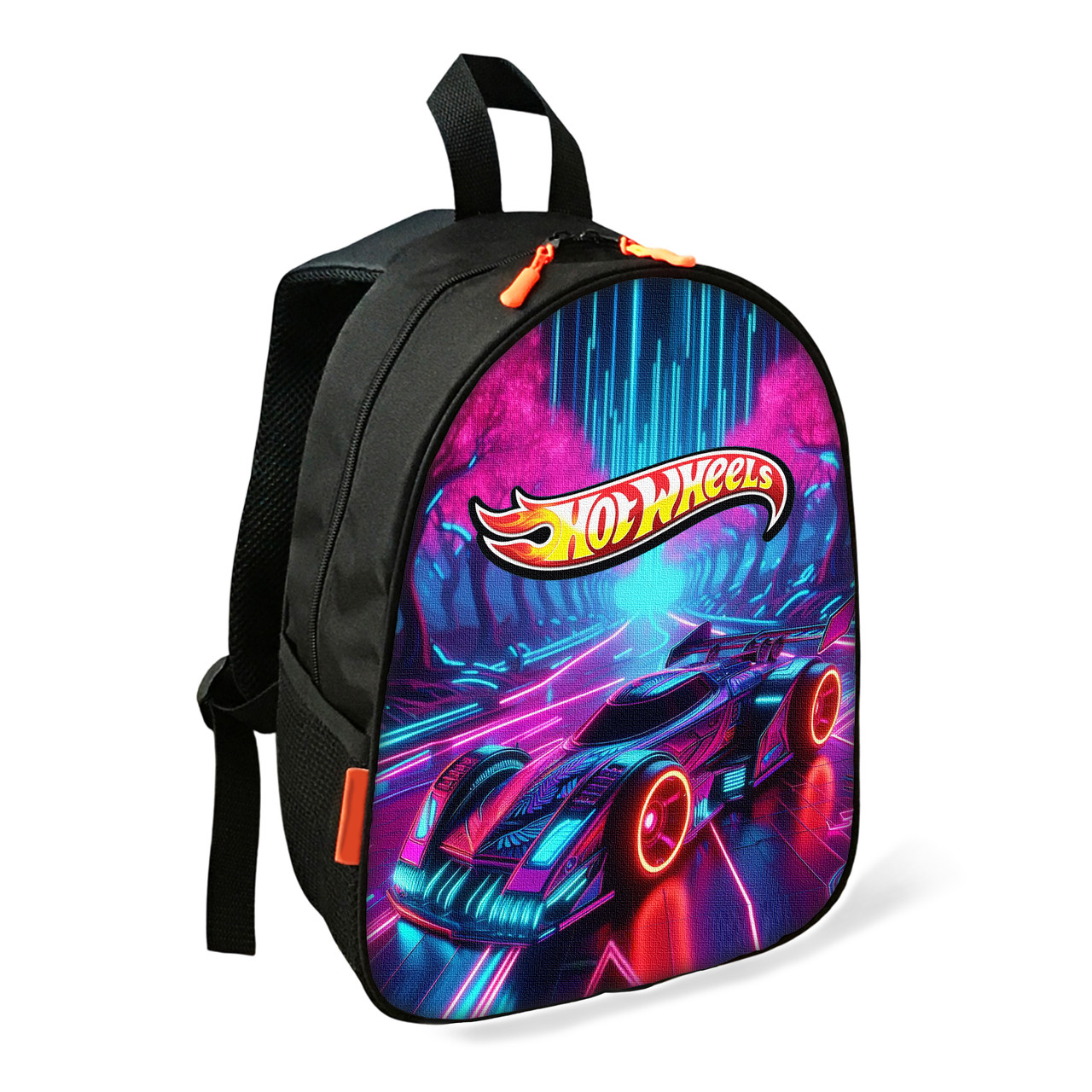 Дитячий рюкзак Hot Wheels 34×27×13 см, водонепроникний оксфорд, різнокольоровий