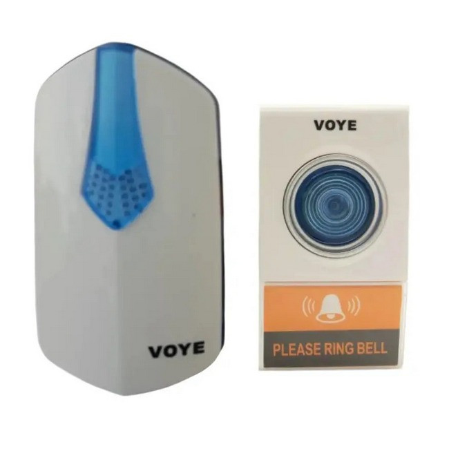 Звонок дверной VOYE 7950 V026A от сети 220V White