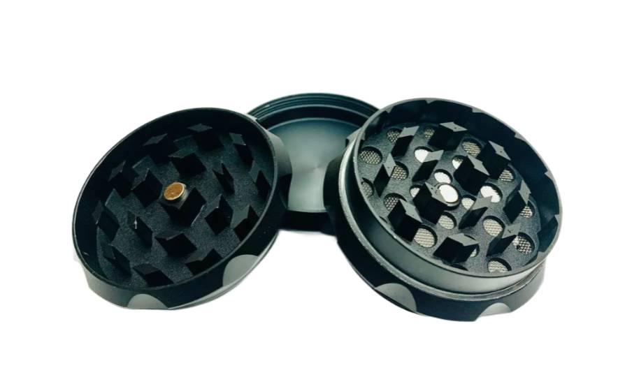Гриндер для измельчения табака Changfeng D&K CANNABIS DK-5083-4 50х38 мм Black (15713-hbr)