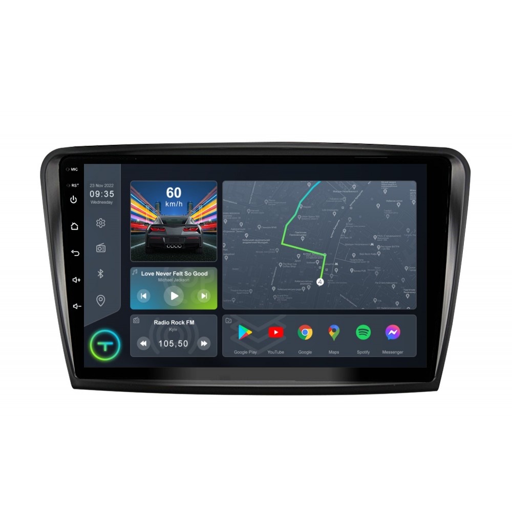 Штатная магнитола Torssen Skoda Superb 16+ F10232 4G Carplay DSP