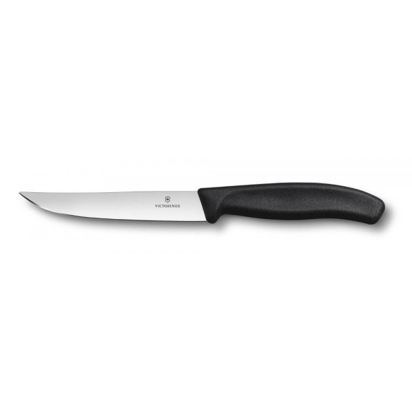 Кухонный нож Victorinox SwissClassic Gourmet для стейка 120 мм Черный (6.7903.12)