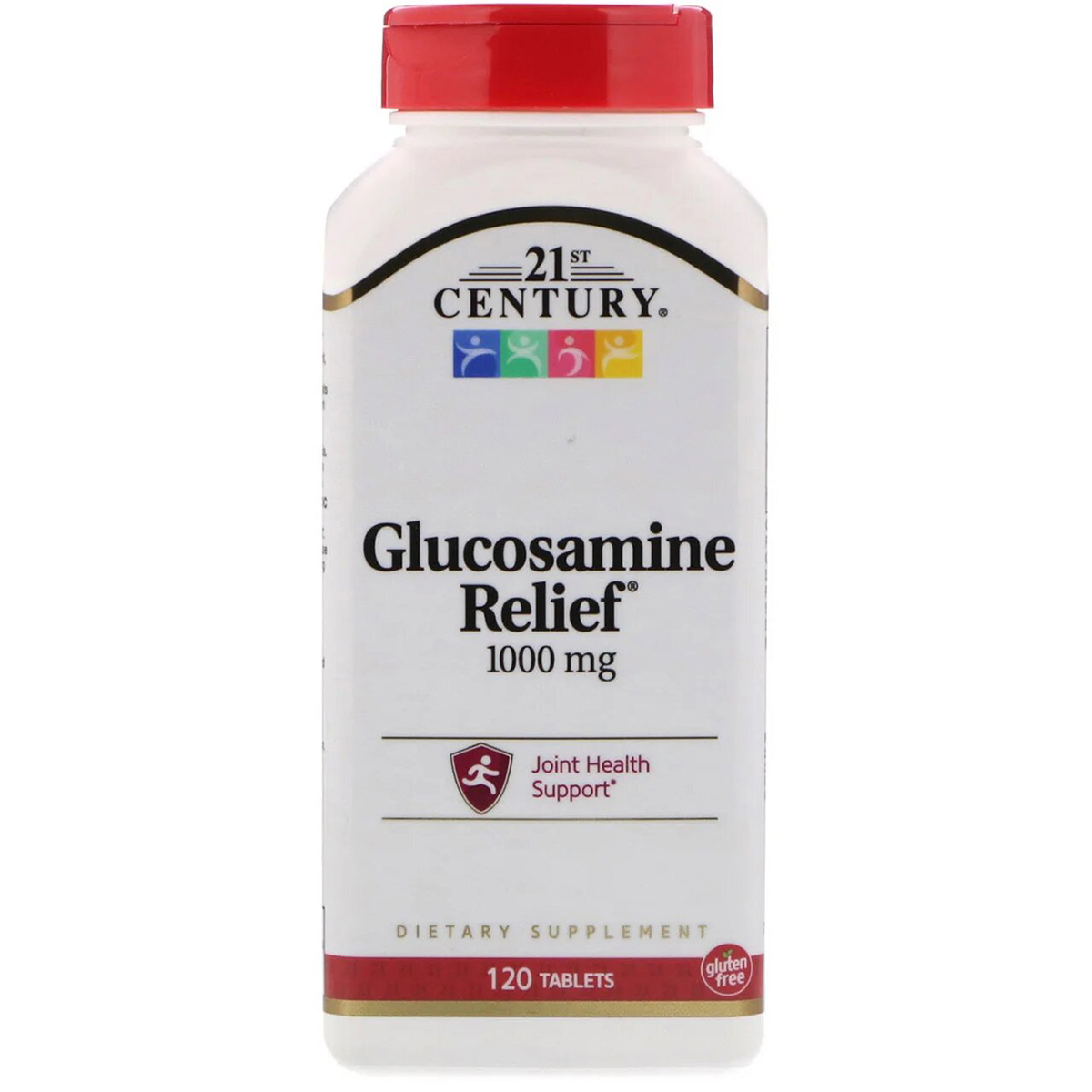Глюкозамин 21st Century 1000 мг Glucosamine Relief 120 таблеток (CEN22215)
