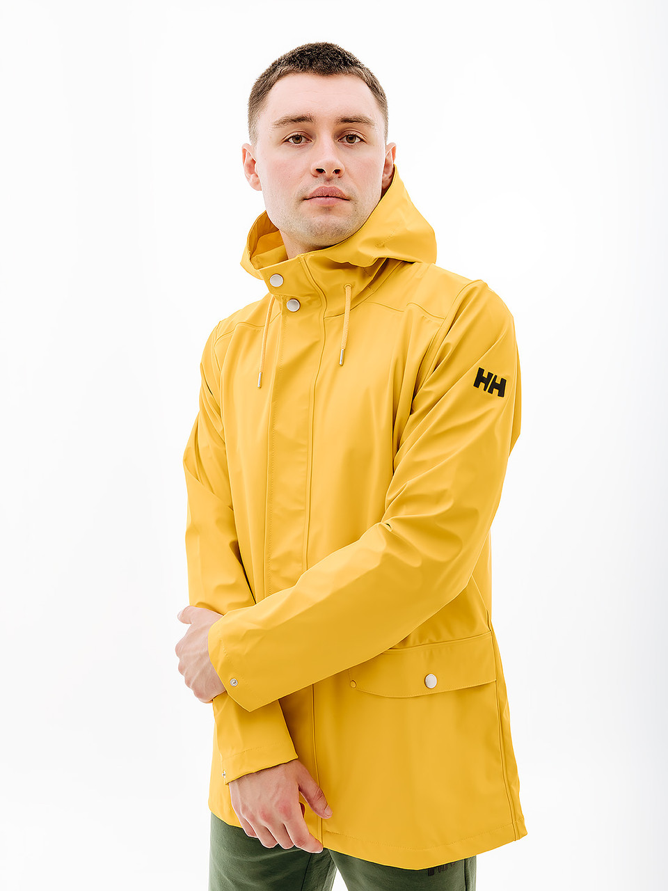 Мужской Плащ HELLY HANSEN MOSS RAIN COAT Желтый L (7d53265-344 L)