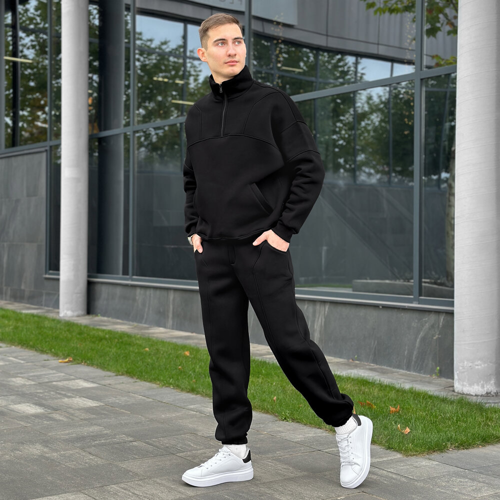 Спортивный костюм мужской Pobedov Grand 376981 L Черный (00000006820)