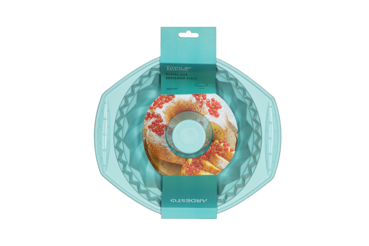Форма для выпечки кекса Ardesto Tasty Baking 27,5х24х10,5 см Вlue