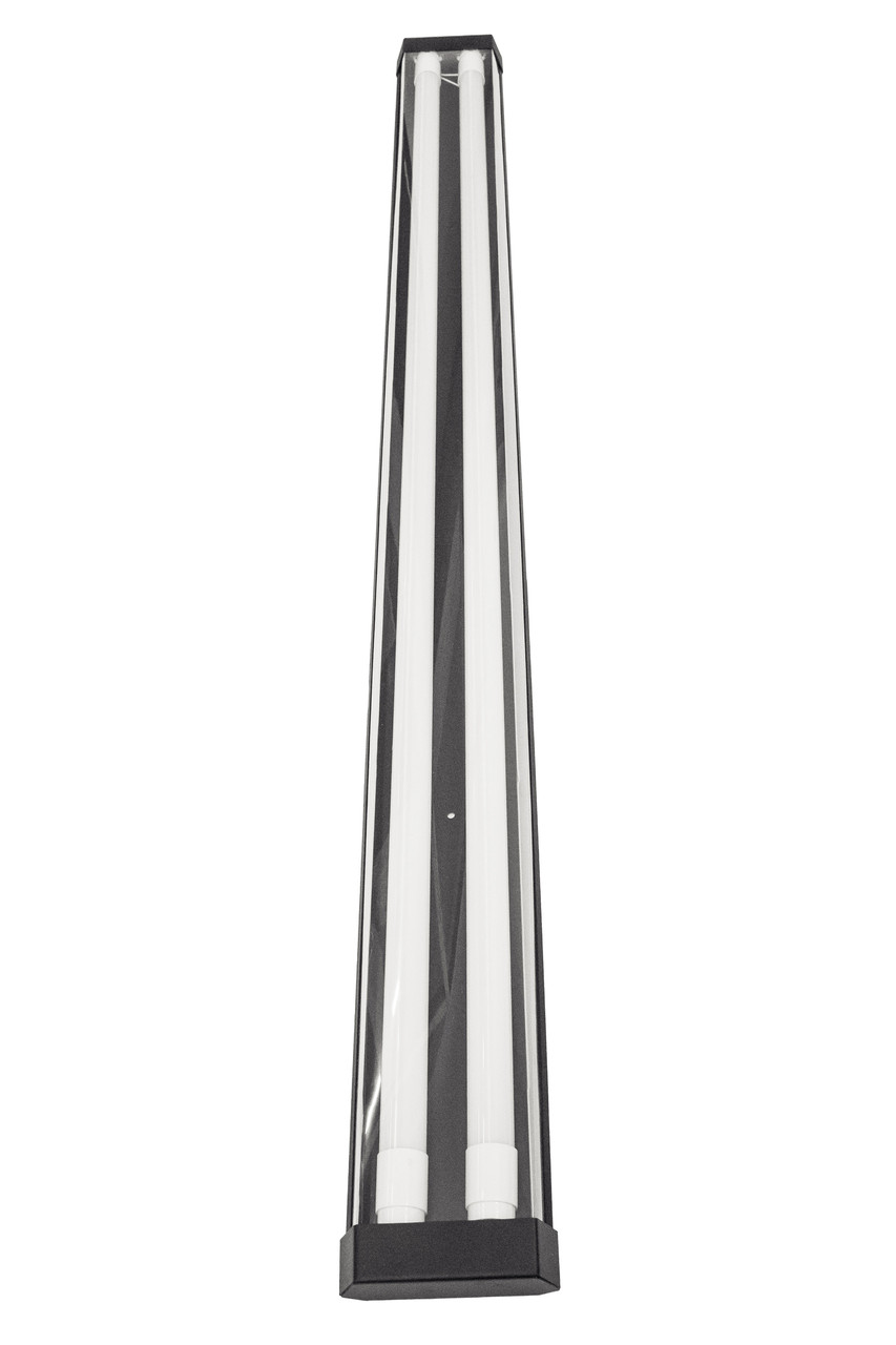 Светильник под две led лампы Т-8 120см Премиум Black СПС 02-1200 MSK Electric