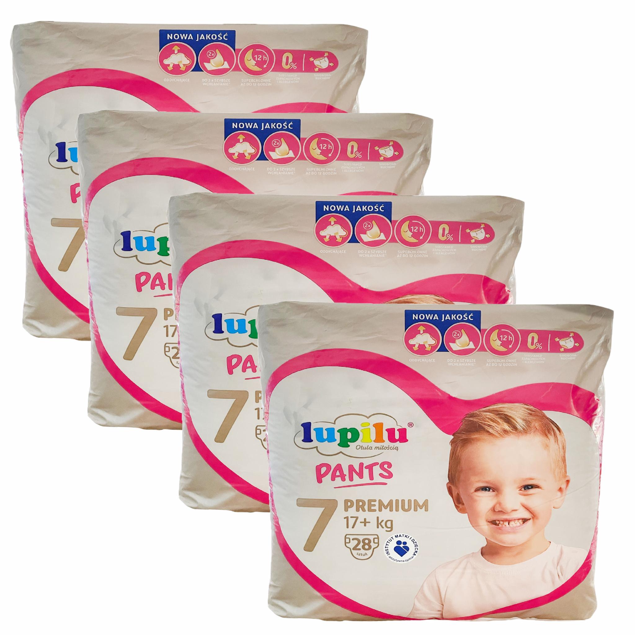 Подгузники-трусики Lupilu Premium 7 17+ кг 112 шт (104814139)