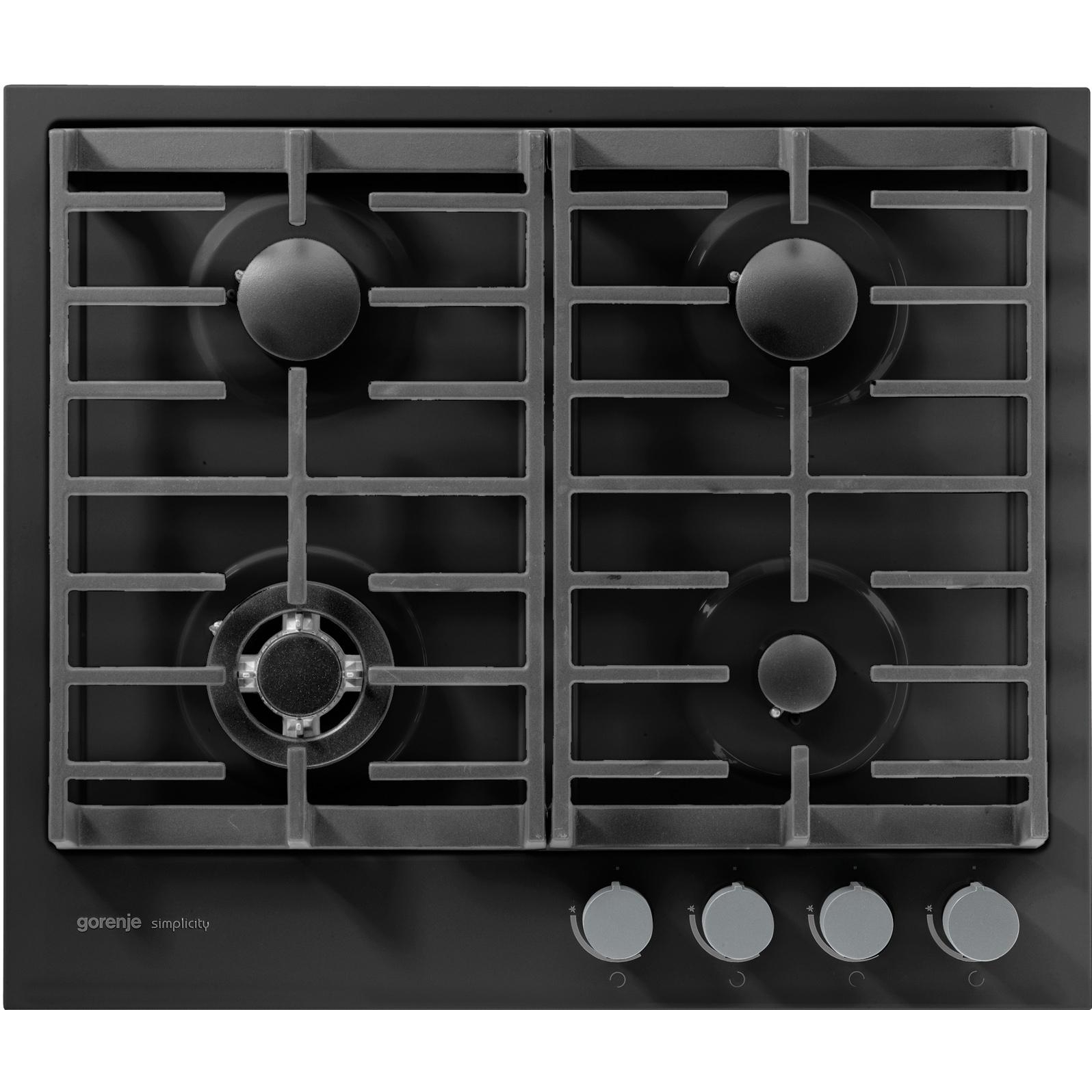 Варочная поверхность газовая Gorenje G 6 SY2B Black (F00078171)