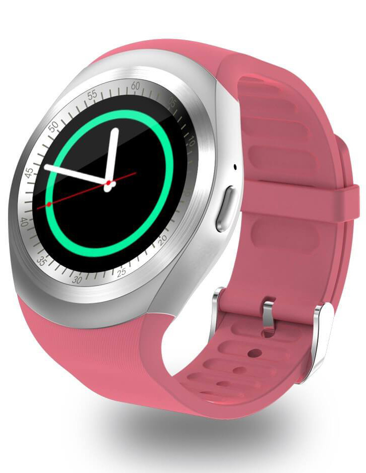 Смарт-часы Smart Watch Y1 Розовые (14-SW-Y1-02)