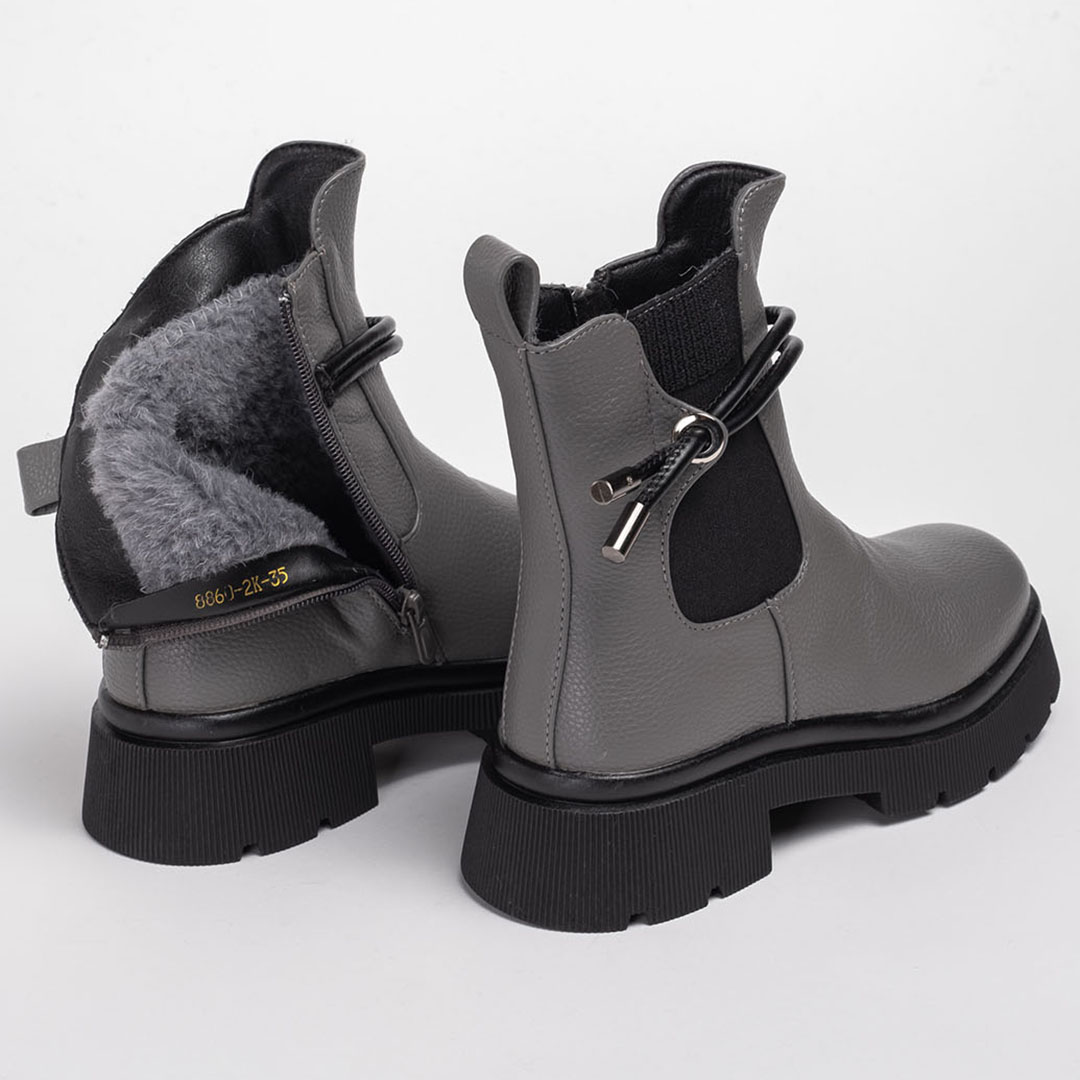 Ботинки детские 342081 Fashion 33 (22 см) Серый