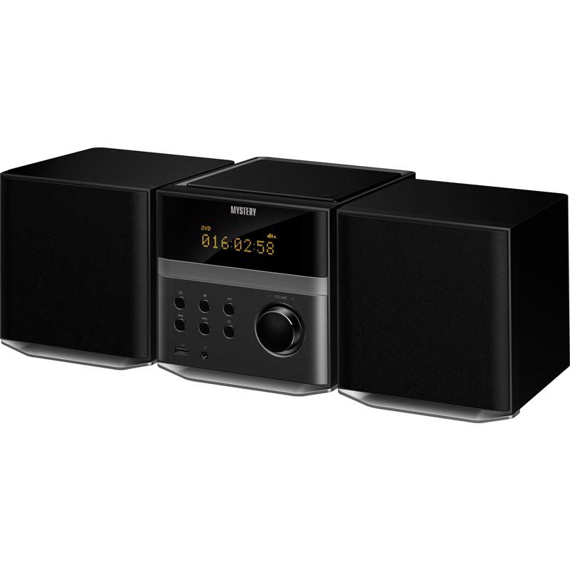 Музыкальный центр Mystery MMK-720UB Black (F00155322)