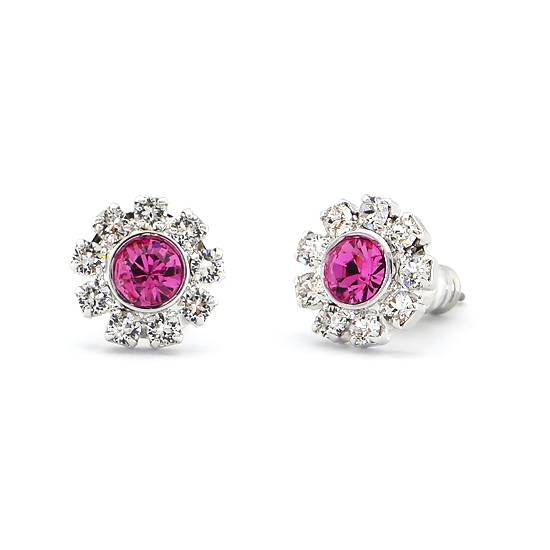 Сережки KOBI Sarlot 4 мм зі Swarovski (7440-3072-17-32)