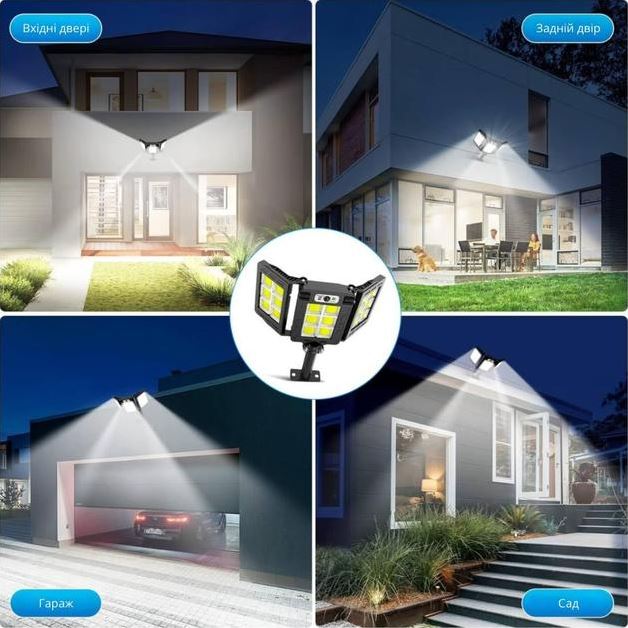 Уличный LED светильник UrbanLight IP65 3 режима Черный (KY887P)