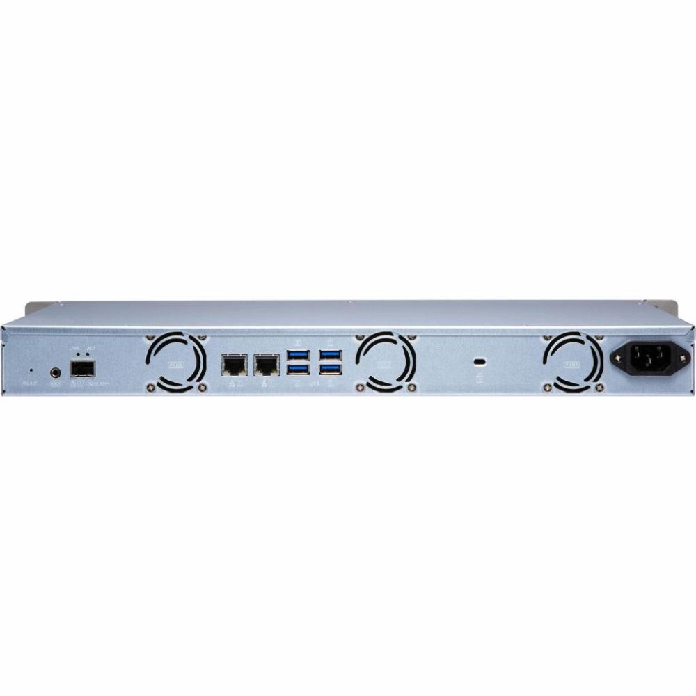 Система хранения данных QNAP TS-431XEU-8G с 4 отсеками для дисков 8GB RAM стоечное исполнение 1U