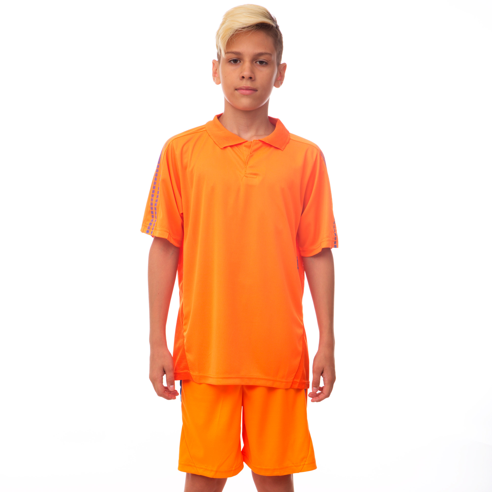 Футбольная форма подростковая SP-Sport New game CO-4807 28 рост 140 Оранжевый