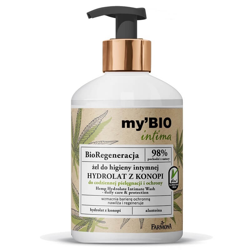 Средство для интимной гигиены Конопля MY'BIO Intima Farmona 250 мл