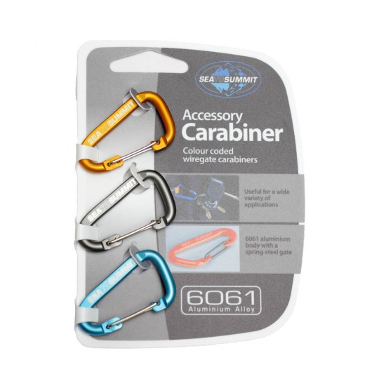 Карабіни Sea To Summit Accessory Carabiner 3 Pack (1033-STS AABINER3)