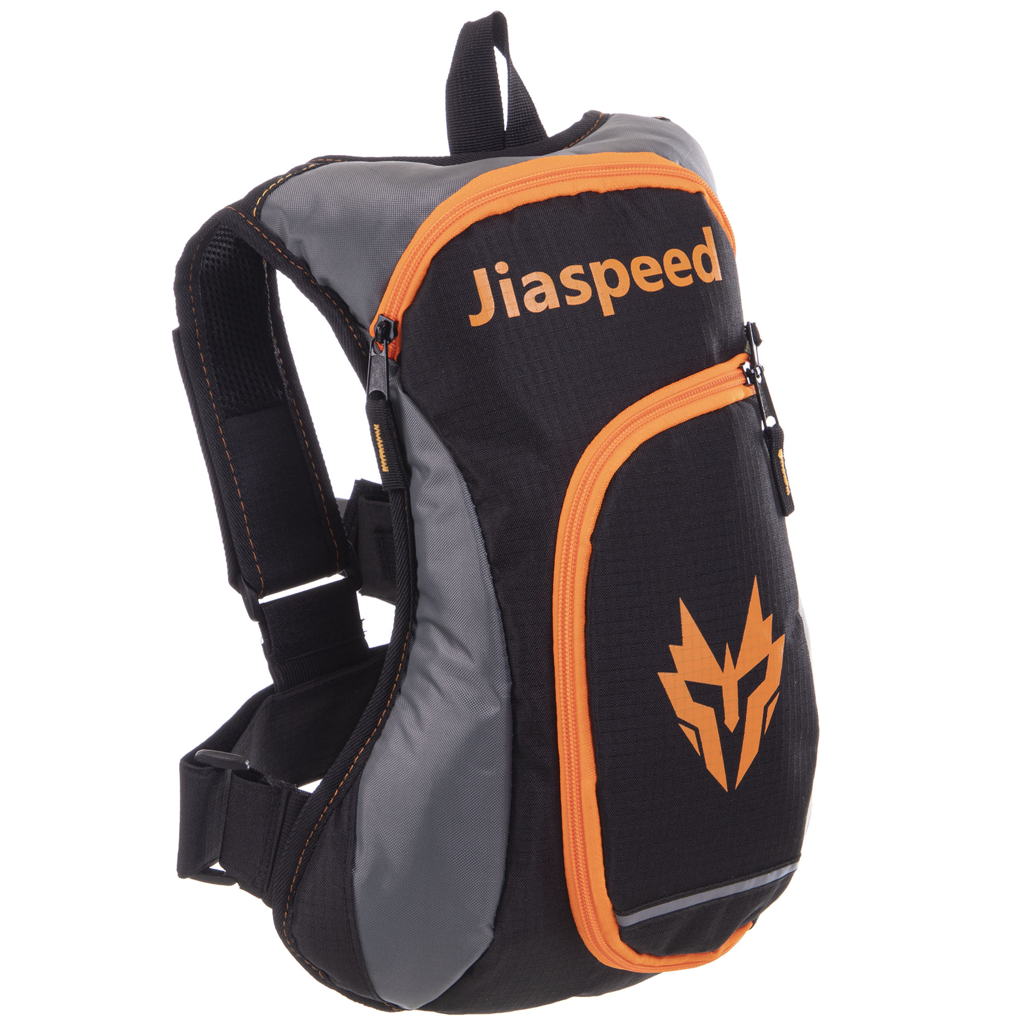 Моторюкзак с питьевой системой JIASPEED M-3189 36х27х5см Черный-Оранжевый