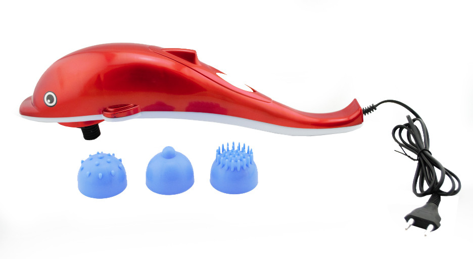 Массажер для тела Dolphin Красный (15-1DOL)