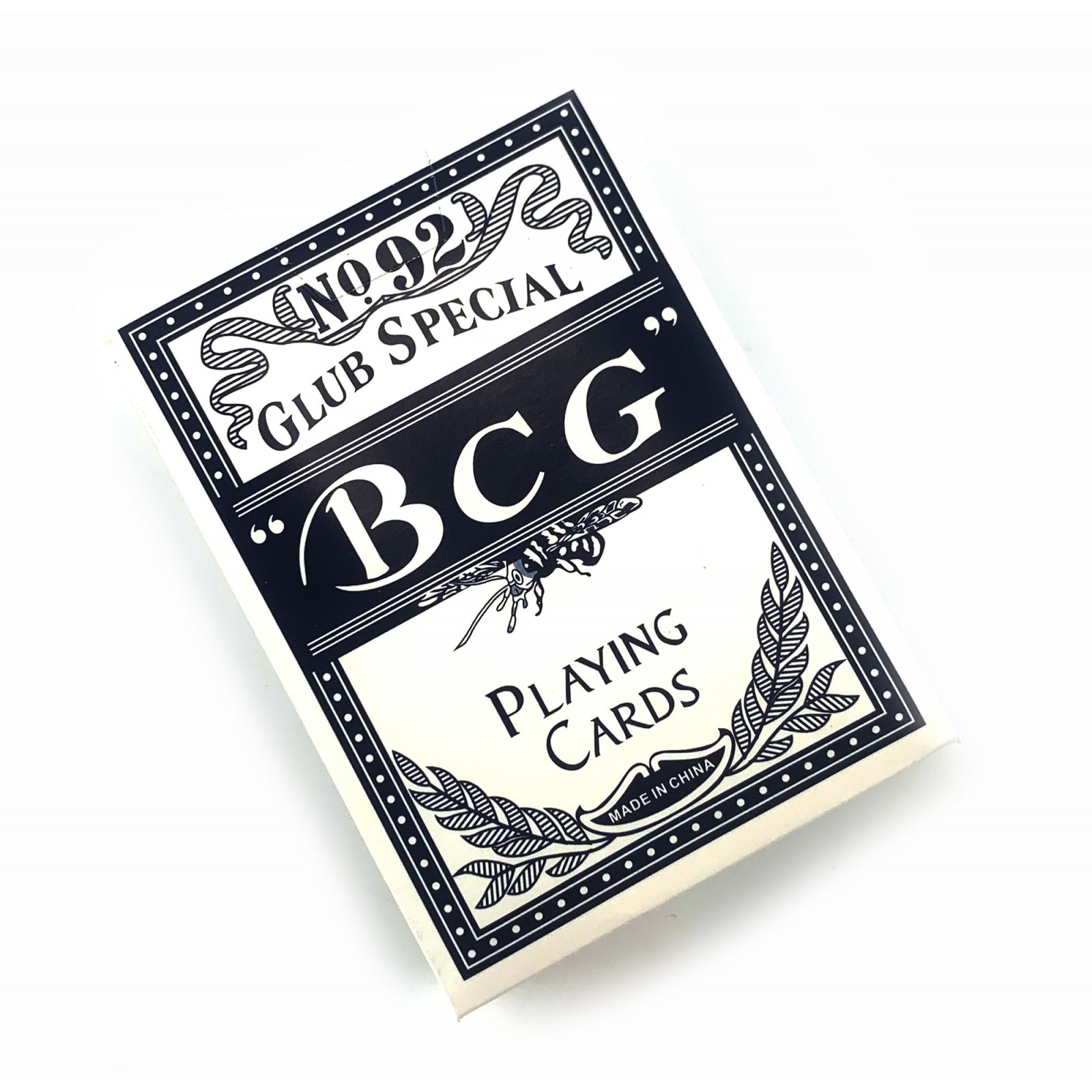 Карты игральные BCG пластиковое покрытие Синяя рубашка (DN34822BL) DUKE