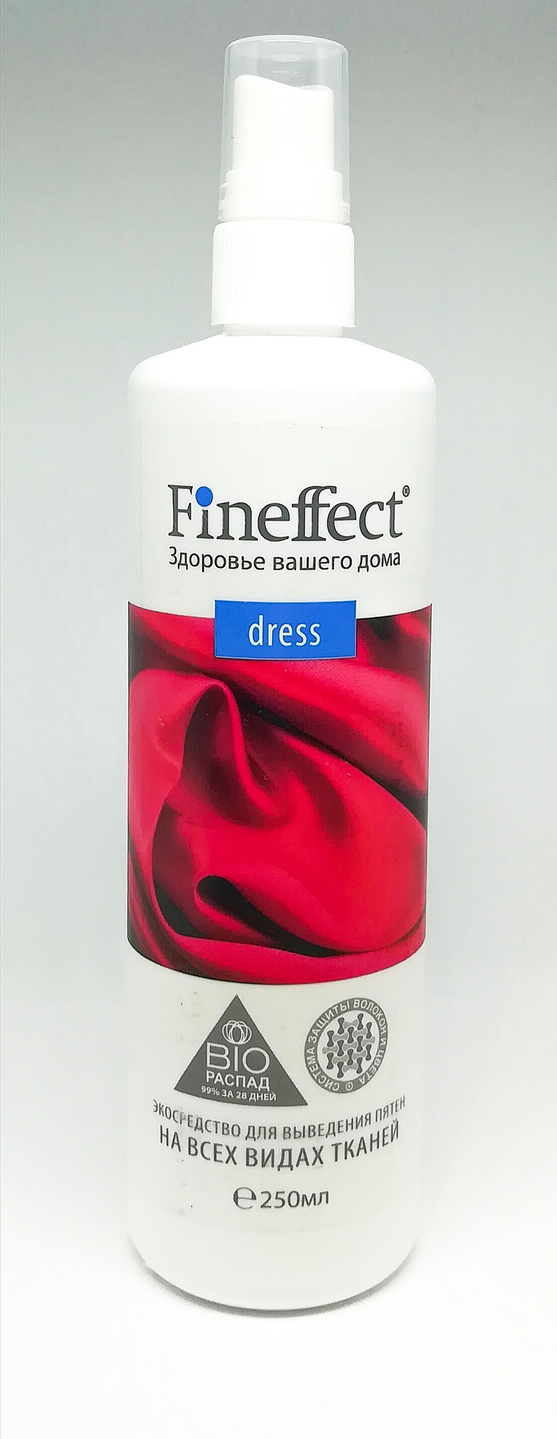Пятновыводитель Dress Fineffect для выведения пятен на всех видах тканей 250 мл (1076)