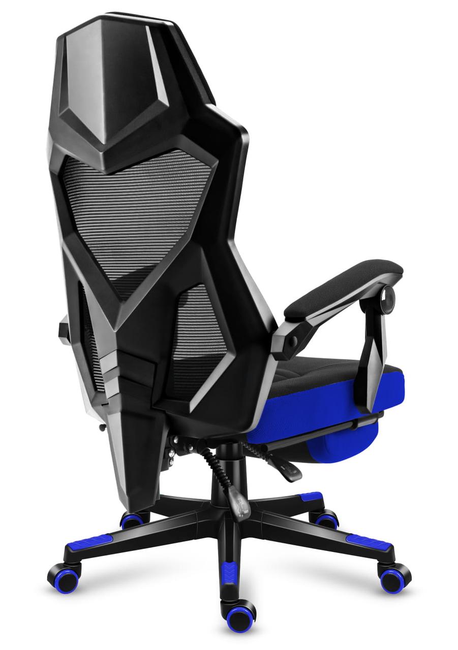 Комп'ютерне крісло HUZARO Combat 3.0 Blue тканина