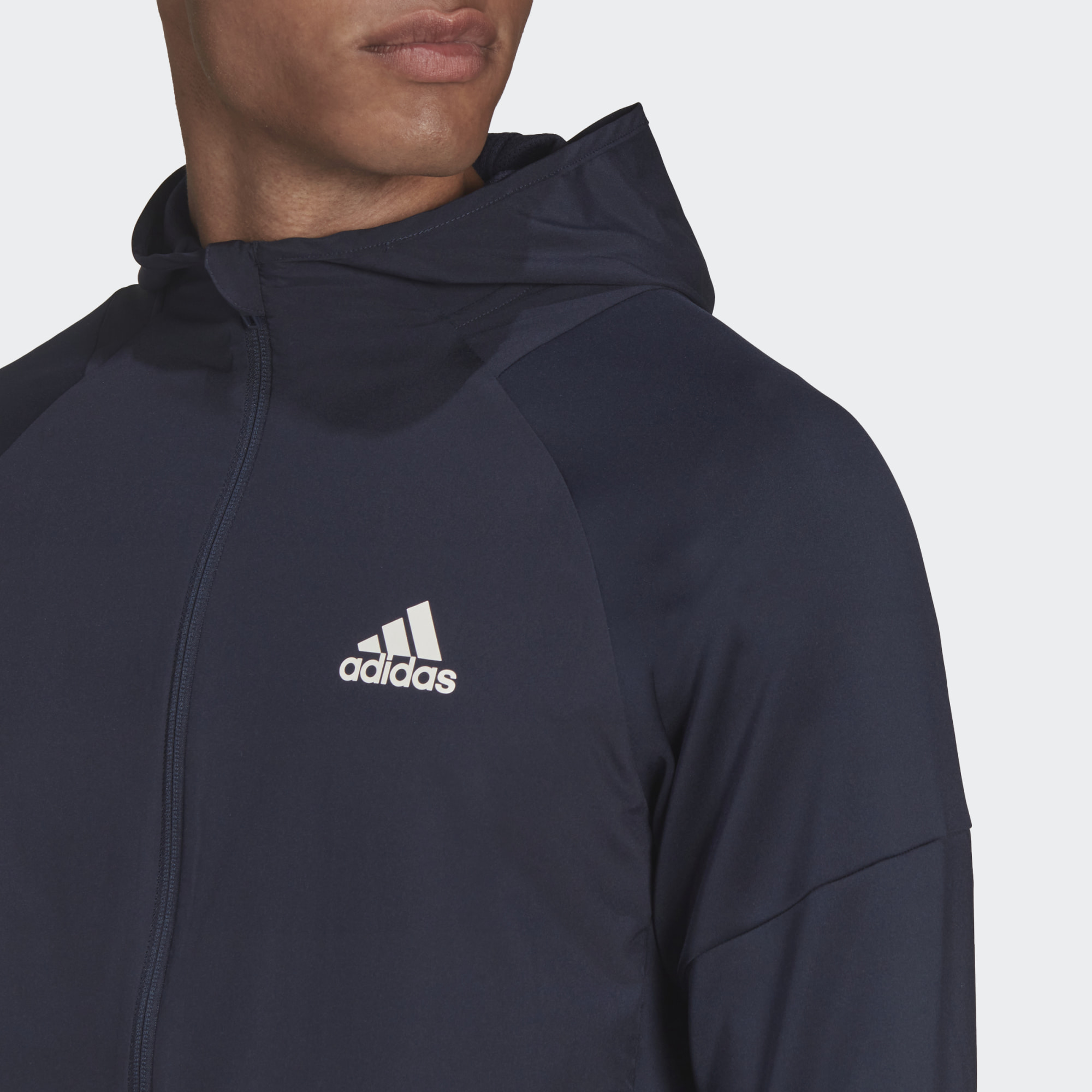 Кофта мужская Adidas Training L Синий (HC4252)
