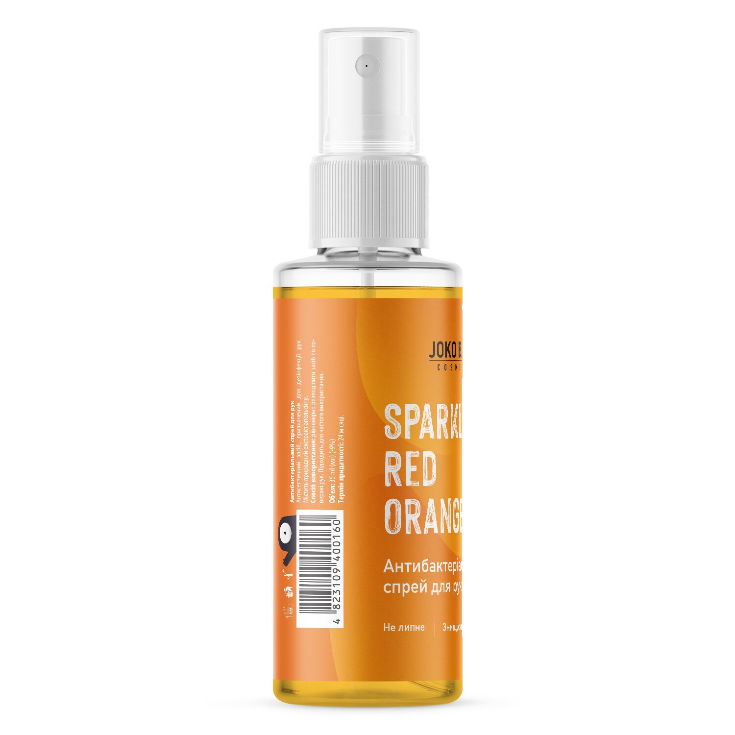 Антисептик для рук спрей Sparkling Red Orange Joko Blend 35 мл