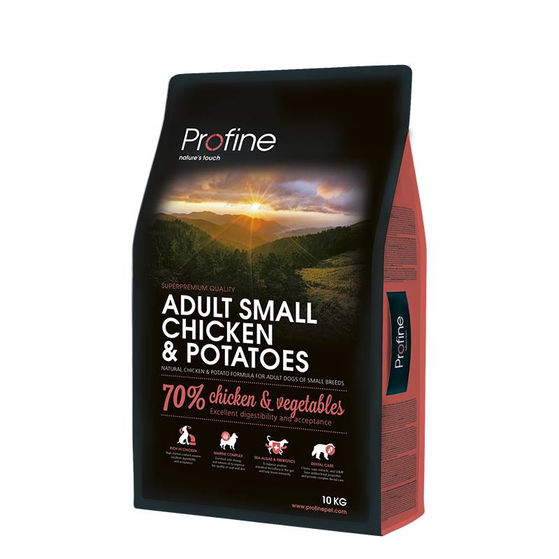 Сухой корм Profine Adult Small Chicken  Potato 10 kg (для взрослых собак мелких пород)