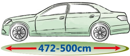 Чохол-тент для автомобіля VOLVO S70 Kegel-Blazusiak Basic Garage XL Sedan Сірий (5-3964-241-3021)