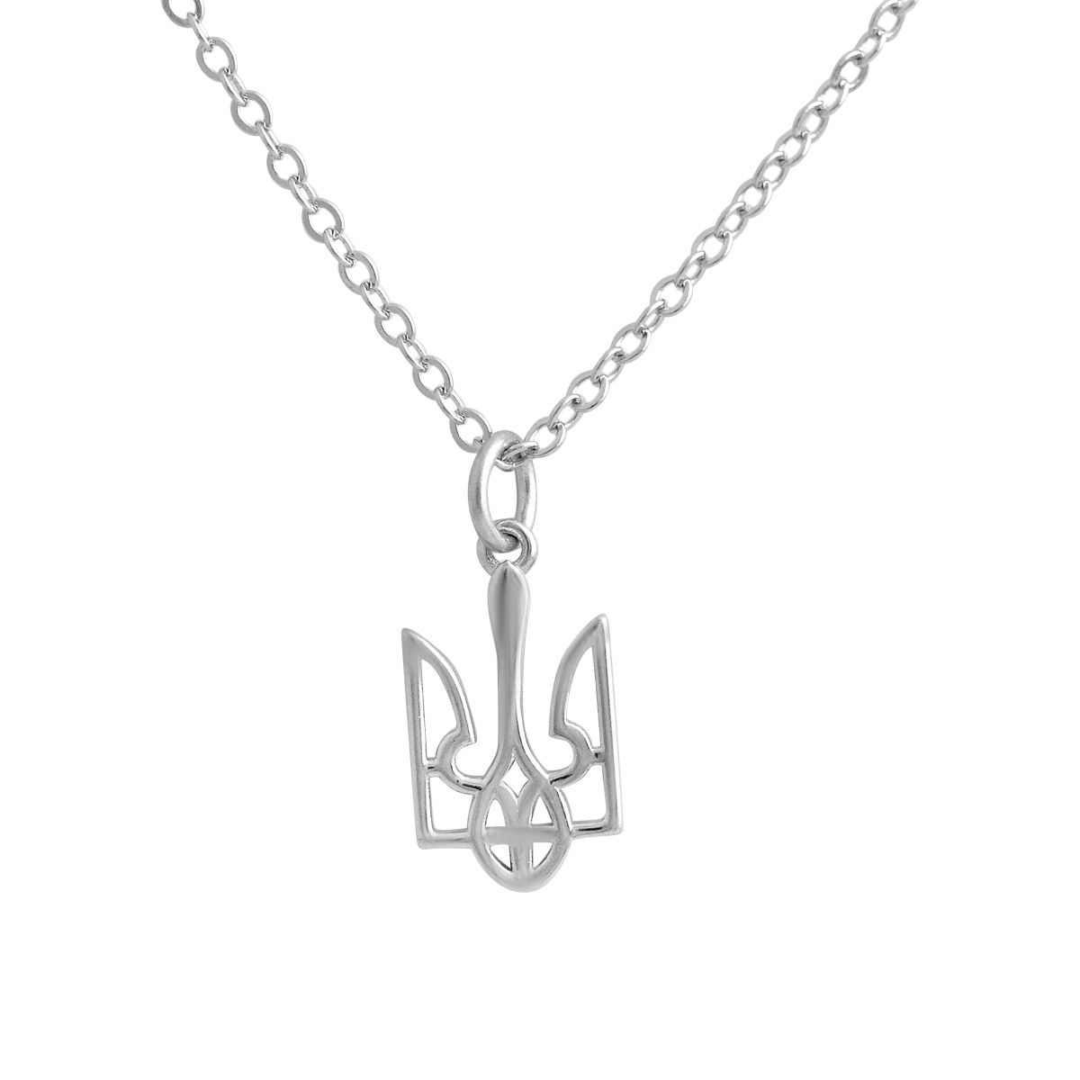 Серебряное колье SilverBreeze без камней (2133711) 450-500
