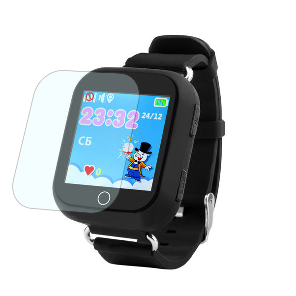 Защитное стекло для детских умных часов Smart Watch Q100/Q750 диагональ экрана 1.54 дюйма