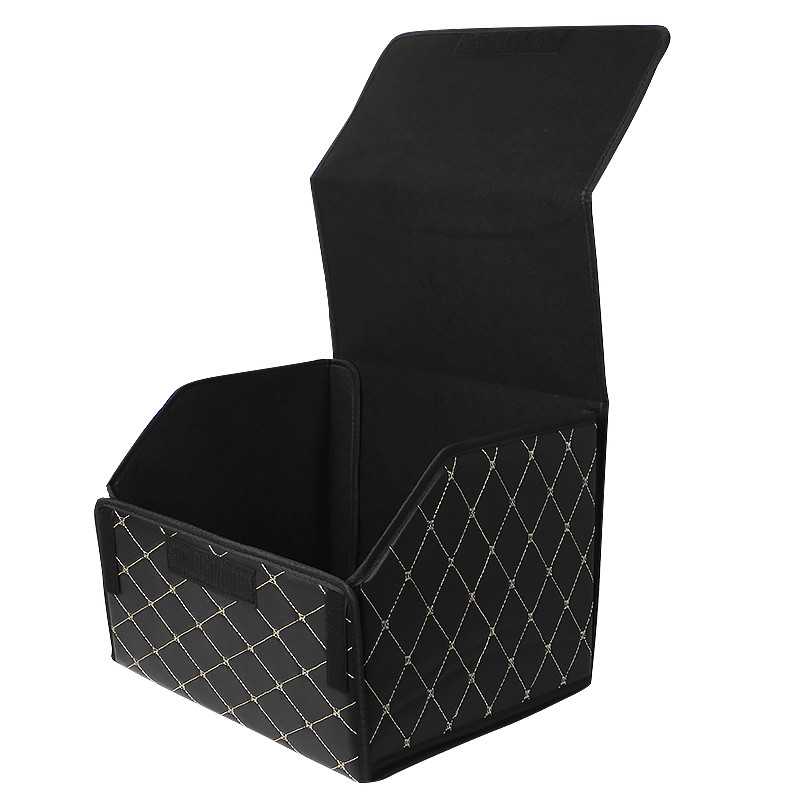 Автомобільний органайзер No Brand ZWX-002 Black/Gold 40х30х30 см